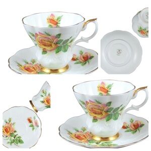 Vintage Royal Albert Yellow
Sweetheart Roses
MargaretBone China Tea Cup
Set